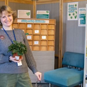 Sostinės bibliotekoje įkurta augalų sėklų mainų biblioteka
